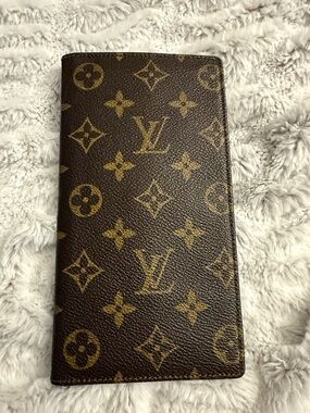 Authentic Louis Vuitton Vintage 1985 Monogram Trifold Wallet